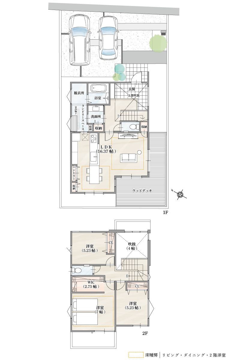 ストークビレッジ稲美町国岡11号地モデルハウス　SHOWA GROUP（ショウワグループ）株式会社・昭和住宅 間取りプラン