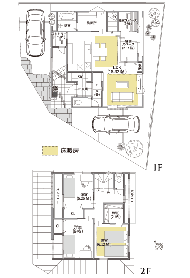 加古川町木村komachi1号地モデルハウス1号地モデルハウス　SHOWA GROUP（ショウワグループ）株式会社・昭和住宅 間取りプラン